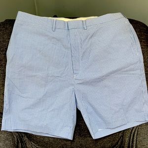 Men’s polo Ralph Lauren golf shorts. Brand new. Lt blue and white check.